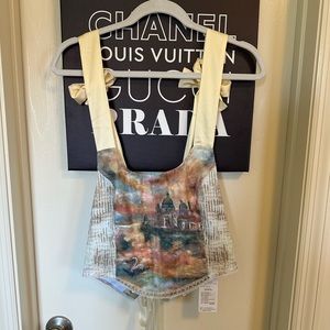 NEW French Style CORSET SHIRT